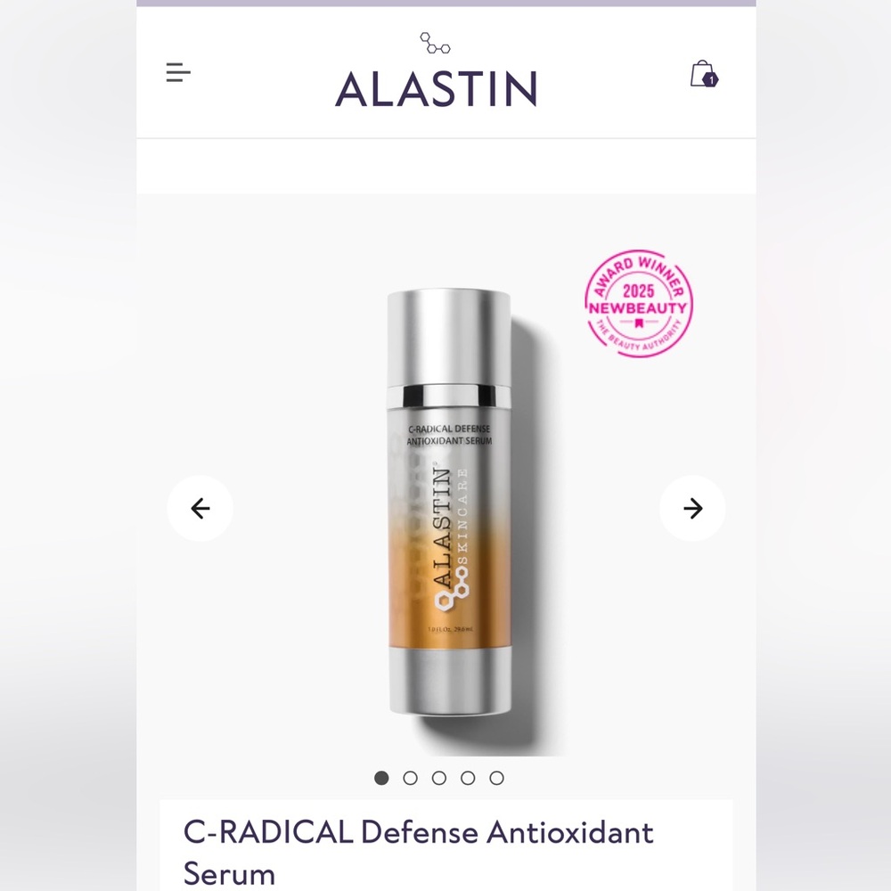 NIB C-RADICAL Defense Antioxidant Serum
Multi-Award Winning Vitamin C Serum